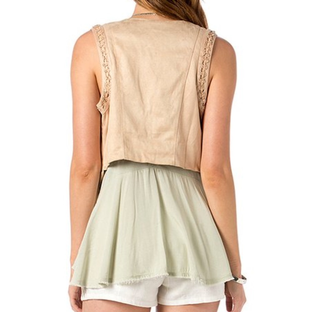 🦋SWEET BOHO🦋S,M,L🦋 ALL SEASON SHORT FRINGE VEST - Picture 5 of 8